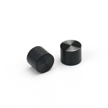 CNC Machined Aluminum Knob Black Potentiometer  Control Knob For Musical Instrument